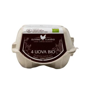 4 Uova Fresche Azienda Agricola Olivero 220 GR