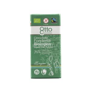 Cioccolato Fondente  Biologico 71% OttoChocolates 100G