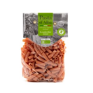 Maccheroni di Lenticchie Rosse Pasta d'Alba 250G