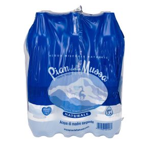 Fardello 6 Bottiglie 1.5L Acqua Pian della Mussa Naturale 