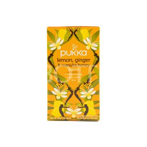 Lemon, Ginger &Manuka Honey Pukka 40G