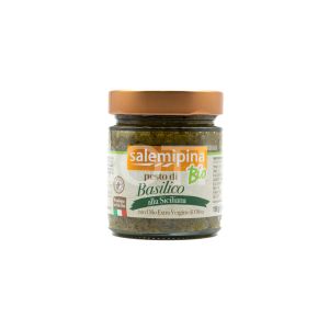 Pesto di Basilico Bio alla Siciliana Salemipina 190G
