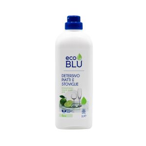 Detersivo Liquido per Piatti e Stoviglie Lime Eco Blu 1000 ML