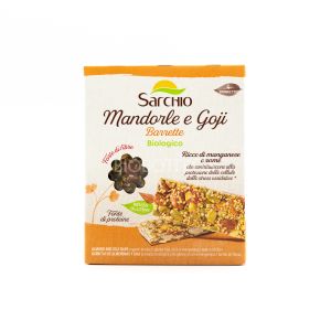 Barrette Mandorle e Goji Sarchio 80G