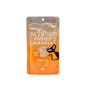 Silver Mousse Salmone e Pollo Schesir 80G