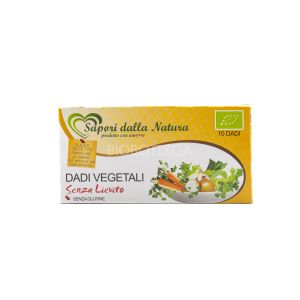 Dadi Vegetali Senza Lievito Sapori della Natura 100G