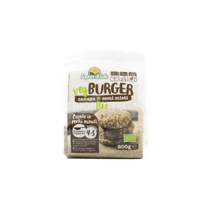 Veg Burger Canapa e Semi Misti Bio Sapore di Sole 200G