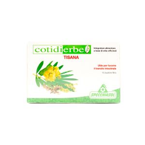 Tisana Cotidierbe NON BIO Specchiasol 15 filtri