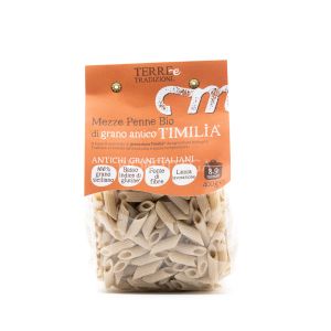 Mezze Penne di Grano Antico Timilìa Terre e Tradizioni 400G