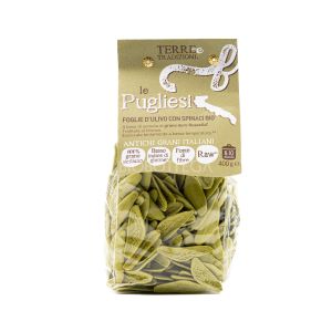 Foglie d'Ulivo con Spinaci Bio Terre e Tradizioni 400G