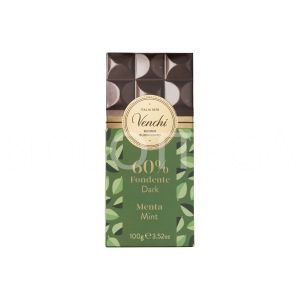 Tavoletta Fondente 60% con Menta NON BIO Venchi 100G