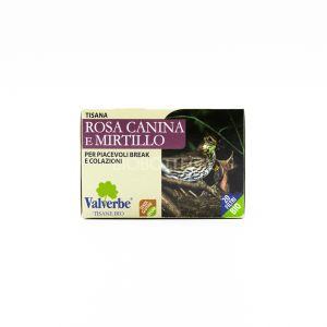 Tisana Rosa Canina e Mirtillo Valverbe 30G
