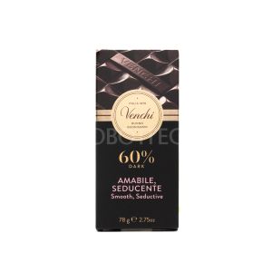 Cioccolato Fondente 60% Amabile e Seducente Venchi 78G