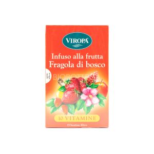 Infuso alla Frutta e Fragola di Bosco NON BIO Viropa 45G