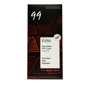 Cioccolato Fondente 99% Vivani 80 G