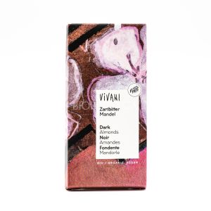 Tavoletta Fondente alle Mandorle Vivani 100G
