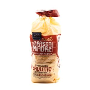Pane Bauletto di Farina di Grano Tenero Tipo 2 con Lievito Madre YukyBio 400G