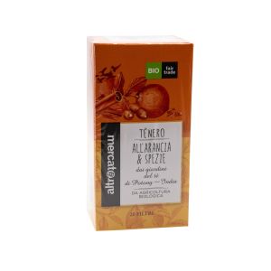 Tè Nero Arancio e Spezie Altromercato 40 G