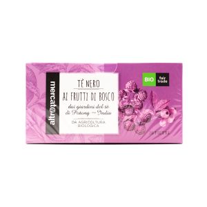 Tè Nero ai Frutti di Bosco Altromercato 20 filtri