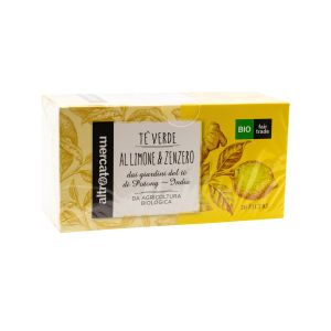 Tè Verde Limone e Zenzero Altromercato 40 G