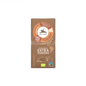 Cioccolato Extra Fondente 75% Alce Nero 100G