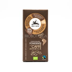 Cioccolato Fondente con Caffè Arabica Alce Nero 50G