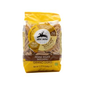 Penne Rigate Integrali Alce Nero 500G