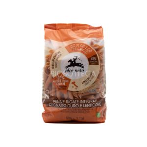 Penne Integrali di Grano Duro e Lenticchie Alce Nero 500G