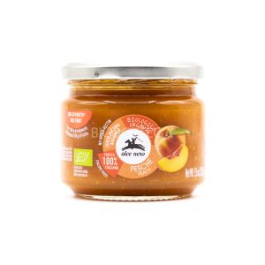 Composta Biologica di Pesca Senza Pectina Alce Nero 270G