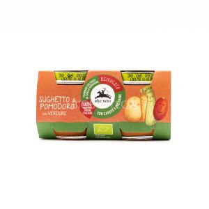Sughetto di Pomodoro con Verdure Alce Nero 2x80G