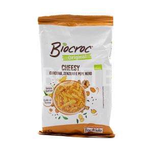 Cheesy Curcuma, Zenzero e Pepe Nero Biocroc 40G