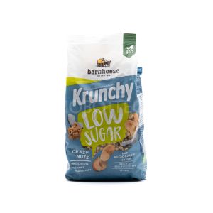 Krunchy Crazy Nuts Low Sugar Barnhouse 375G