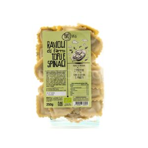 Ravioli di Farro Tofu e Spinaci BIOVEG 250G