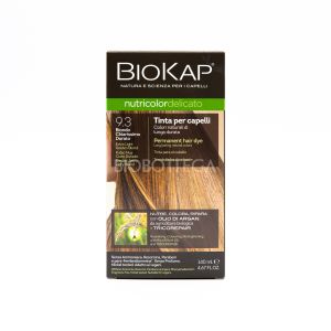 Tinta per Capelli 9.3 Biondo Chiarissimo Dorato Delicato BioKap Nutricolor