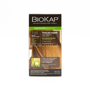 Tinta per Capelli 7.33 Biondo Grano Dorato Delicato BioKap Nutricolor