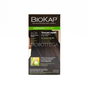 Tinta per Capelli 6.06 Biondo Scuro Avana Delicato BioKap Nutricolor