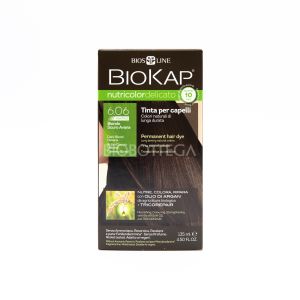 Tinta per Capelli 6.06 Biondo Scuro Avana Delicato Rapid BioKap Nutricolor