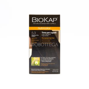 Tinta per Capelli 5.3 Castano Oro Chiaro BioKap Nutricolor