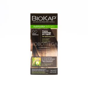 Tinta per Capelli 0.0 Crema Schiarente per Capelli Delicato BioKap Nutricolor