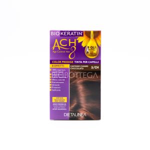 Tinta per Capelli 5/CH Castano Chiaro Cioccolato Biokeratin Ach8