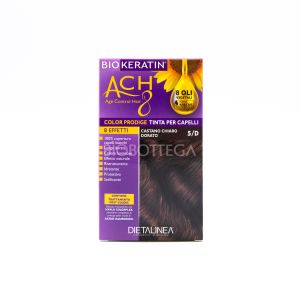 Tinta per Capelli 5/D Castano Chiaro Dorato Biokeratin Ach8