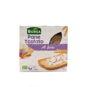 Pane Tostato con Farina Integrale di Farro Borsa 250G