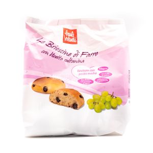 Brioscine di Farro con Uvetta Sultanina Baule Volante 200G