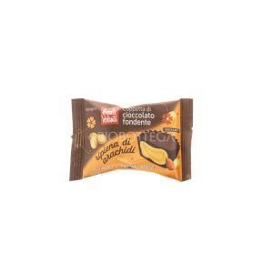 Coppetta di Cioccolato Fondente Ripiena di Arachidi Baule Volante 25G