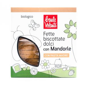 Fette Biscottate Dolci con Mandorle Baule Volante 250G