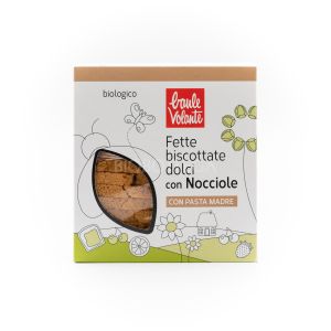 Fette Biscottate Dolci con Nocciole Baule Volante 250 G