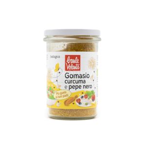Gomasio Curcuma e Pepe Nero Baule Volante 100G
