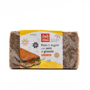 Pane di Segale Integrale con Semi di Girasole Baule Volante 500 G