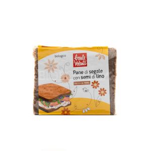 Pane di Segale Integrale con Semi di Lino Baule Volante 500 G