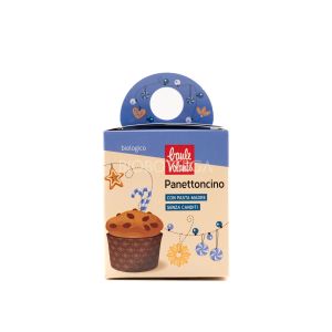 Panettoncino Biologico Senza Scorze di Agrumi Canditi Baule Volante 100G